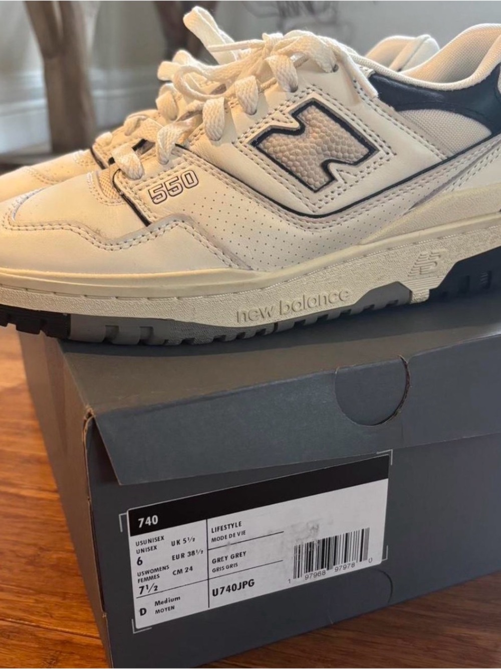 New Balance 550 ‘Sea Salt’